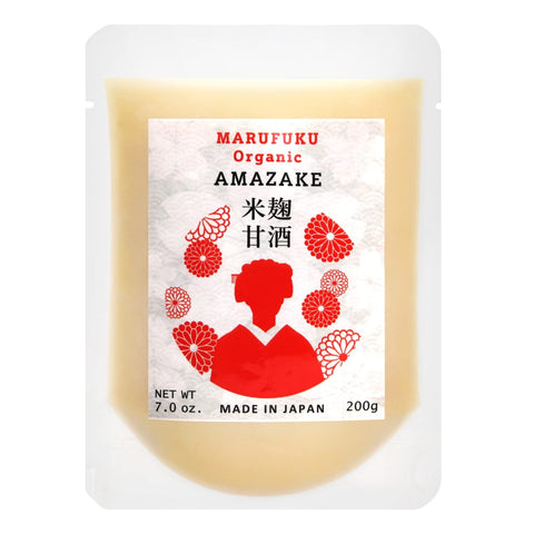 Organic Amazake Koji Rice Drink from Fermented White Rice 7.0oz-Non Alcoholic, Made in Japan 【MARUFUKU】 - Marufuku online