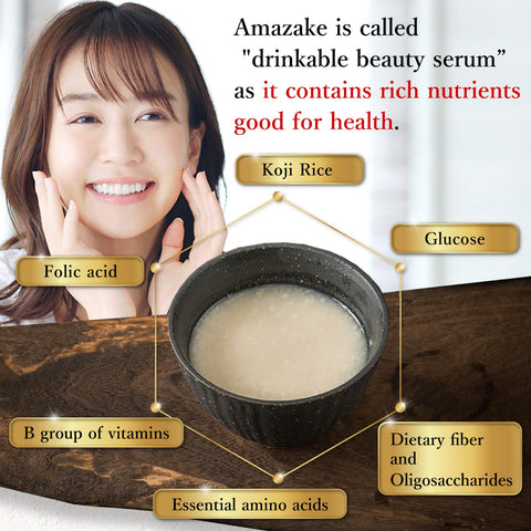 Organic Amazake Koji Rice Drink from Fermented White Rice 7.0oz-Non Alcoholic, Made in Japan 【MARUFUKU】 - Marufuku online