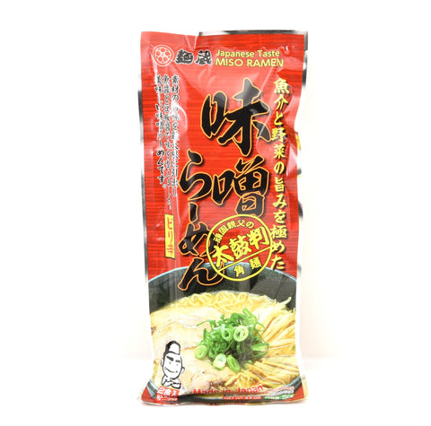 Spicy Miso Ramen Noodle | No Added MSG 8.8oz, Made in Japan (2 Sevings)【KURATA FOODS】 - Marufuku online